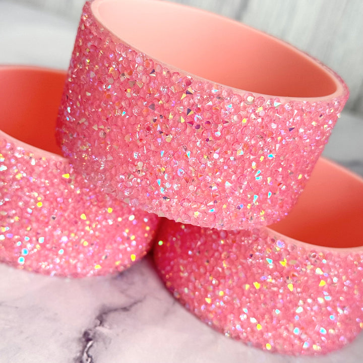 Pink Druzy BLING Tumbler Boot -fits 40oz New!