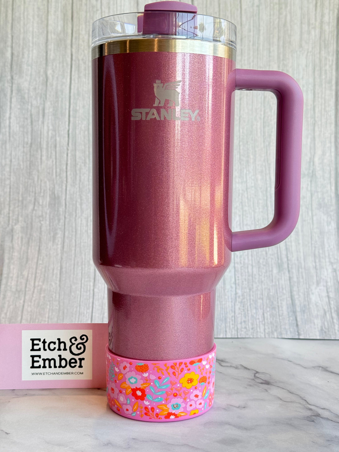 VIVID FLORAL Tumbler Boot -fits 20-40oz