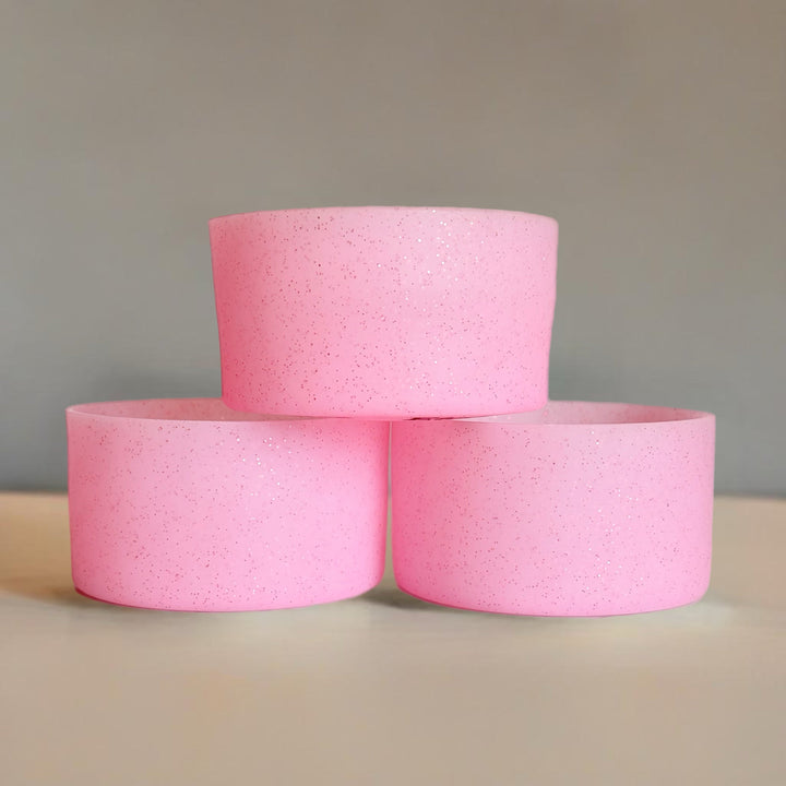 Pink Glitter Tumbler Boot -fits 20-40oz