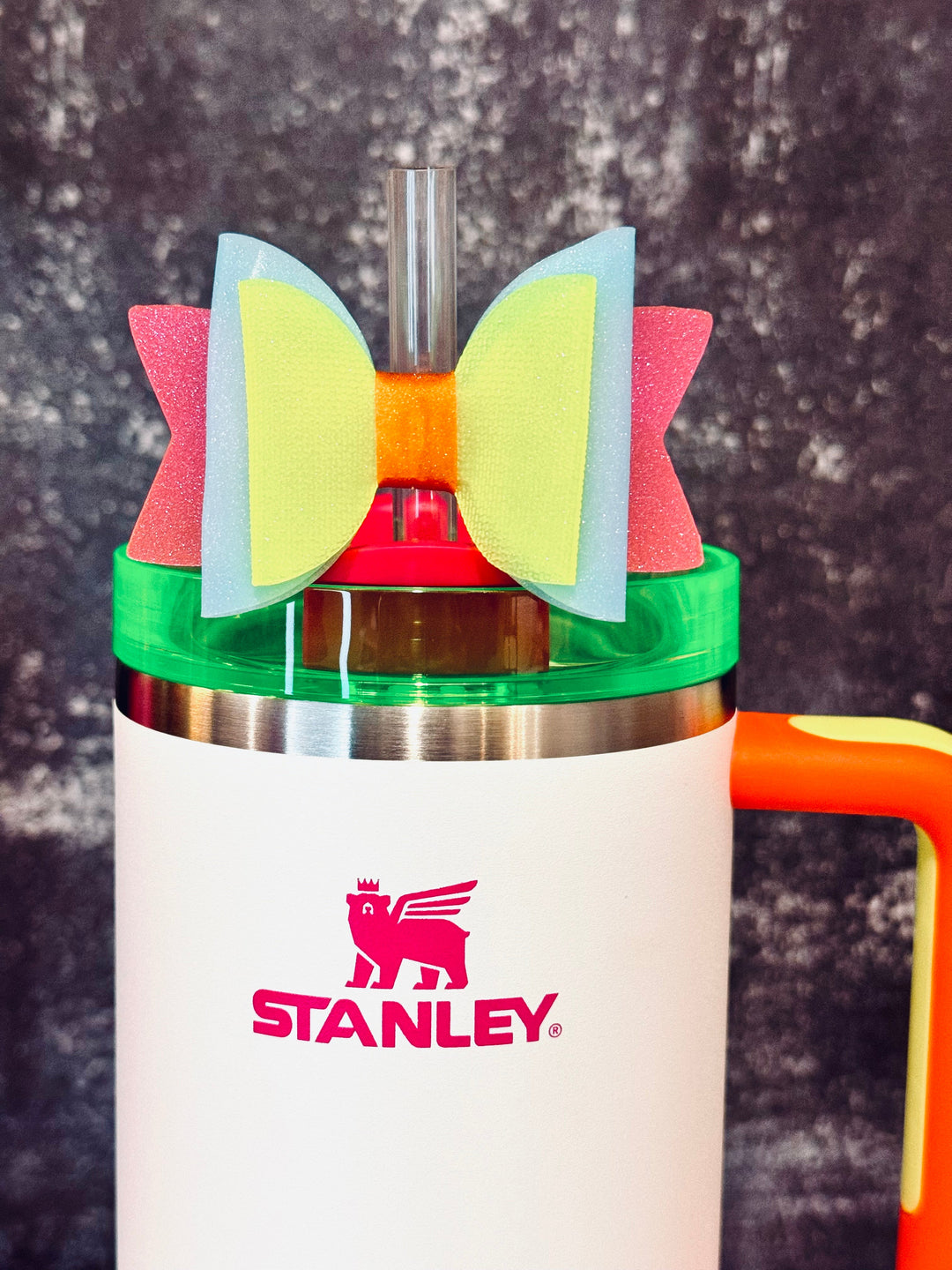 Neon Tumbler Bow