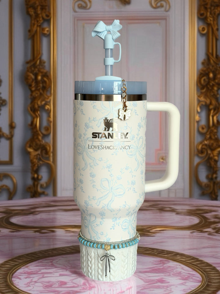 Baby Bow Charm - Tumbler Handle Charm