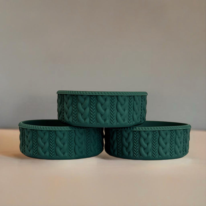 Botanical Green Shorty Macrame  Boot