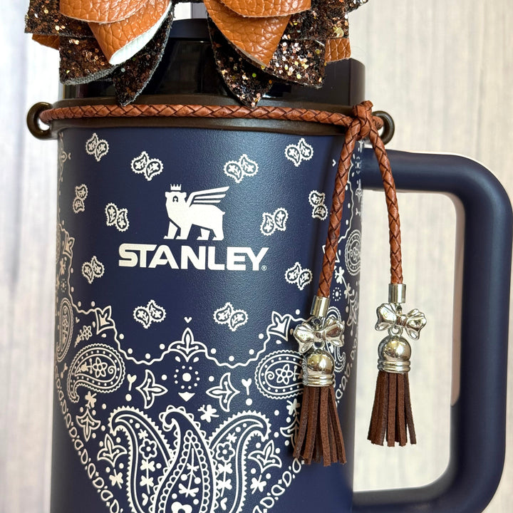 Lariat Luxe - Leather Tumbler Collar *Limited Edition*