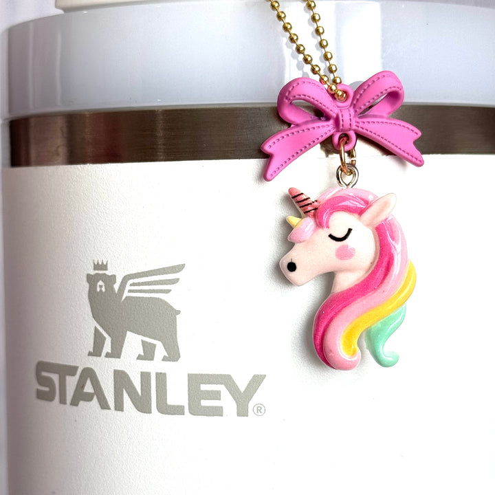 Coquette UNICORN Charm - Tumbler Handle Charm