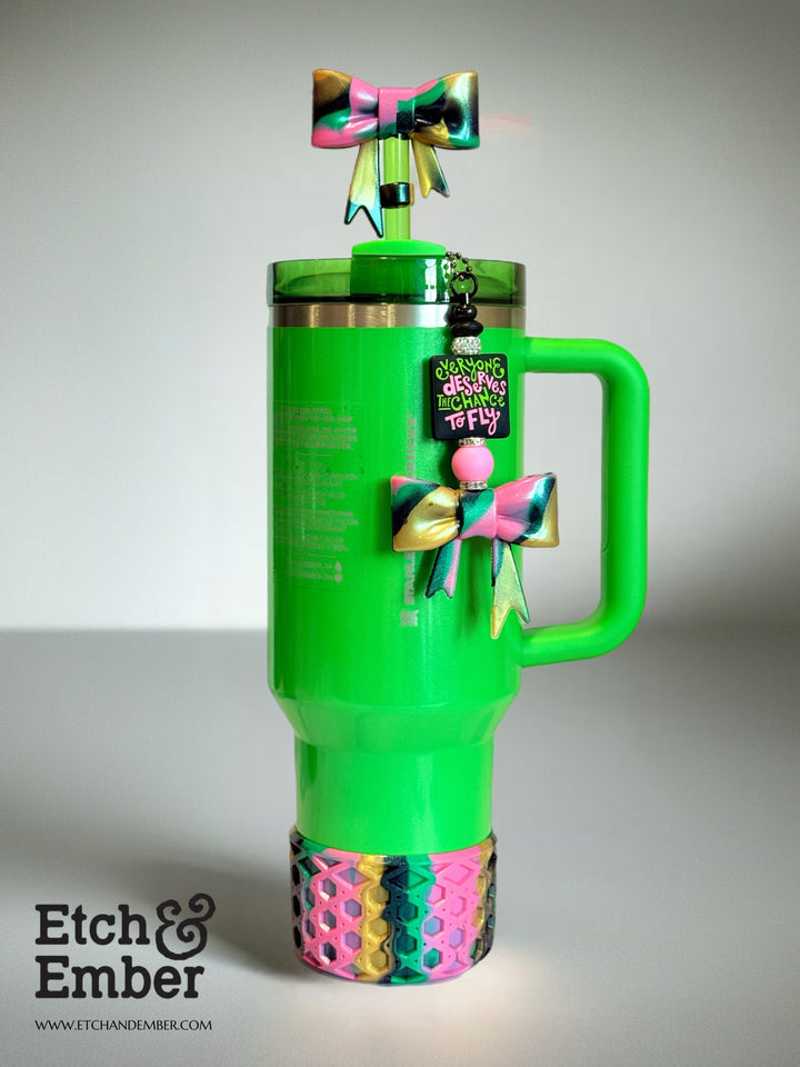 Chance To Fly Charm - Tumbler Handle Charm