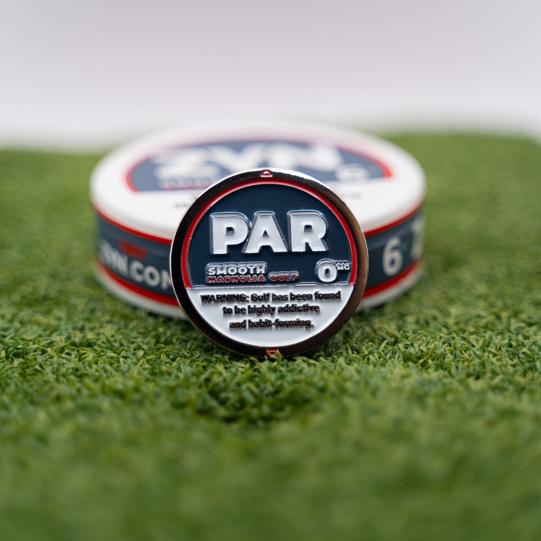 "PAR" BALL MARKER - Smooth