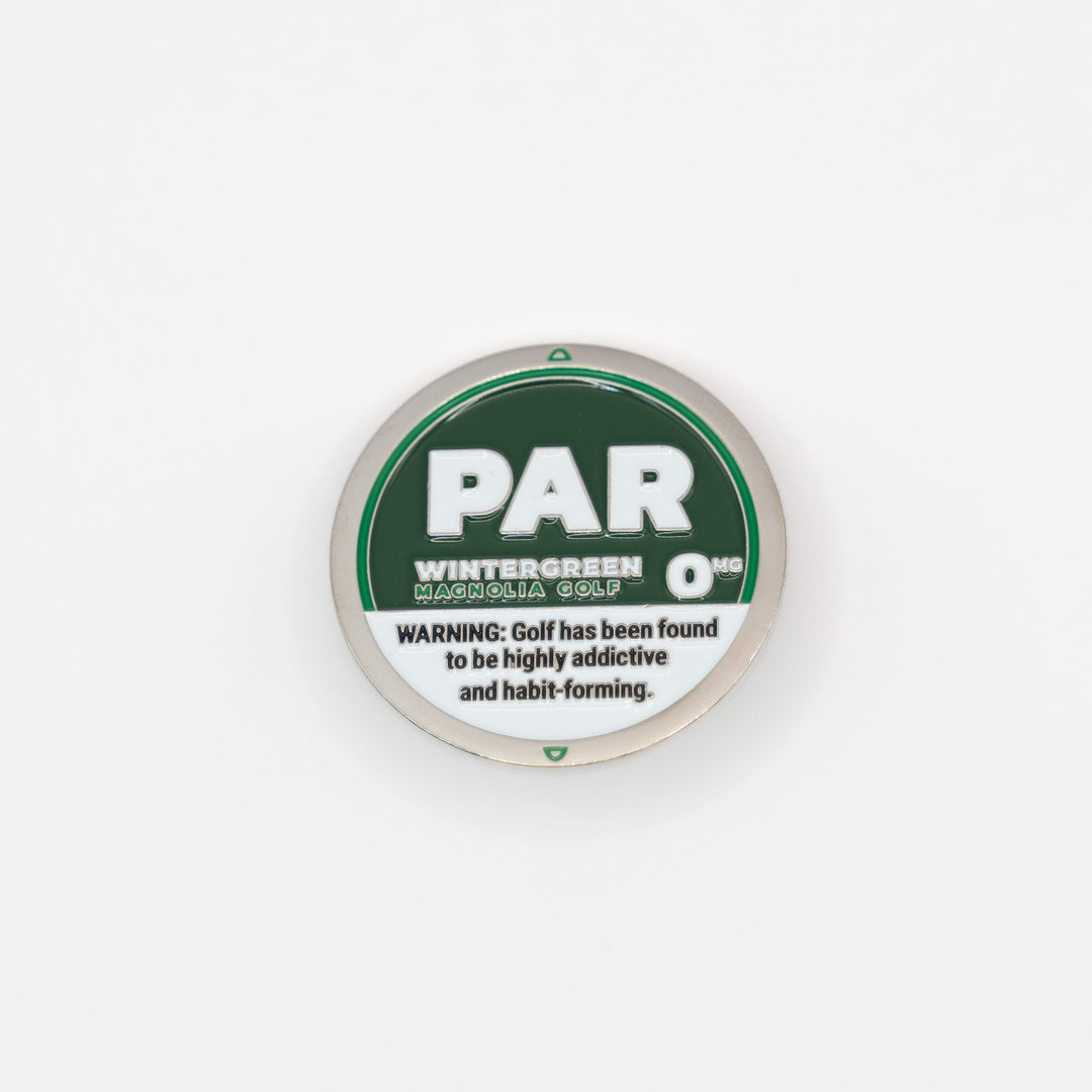 "PAR" BALL MARKER - Wintergreen