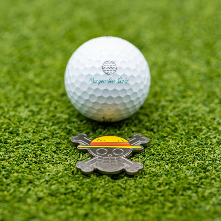 Straw Hat Ball Marker