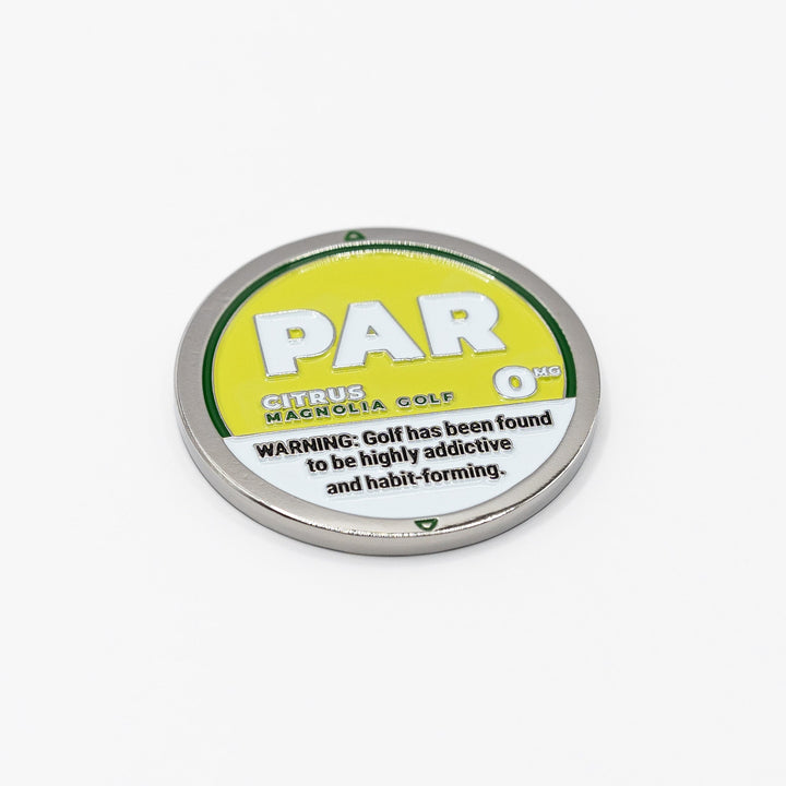 "PAR" BALL MARKER - Citrus