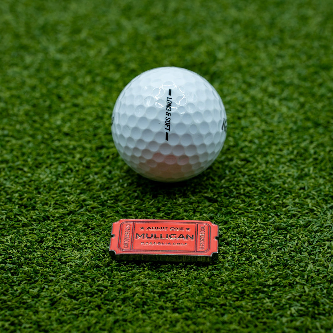 Mulligan Ticket Ball Marker