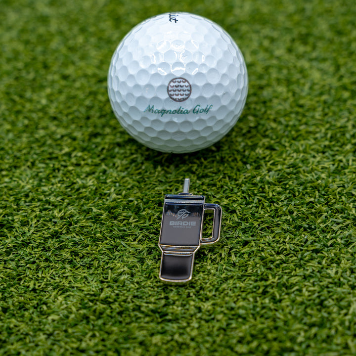 BIRDIE Ball Marker - Black