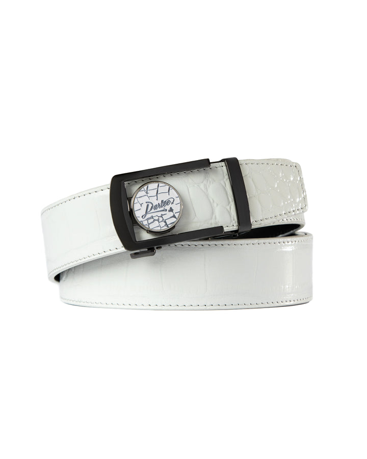 Albino Gator Golf Belt