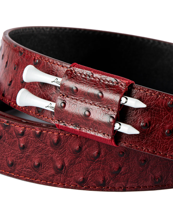 Crimson Dune Golf Belt