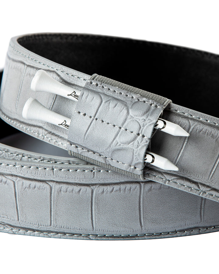 Gray Eyed Gator Golf Belt
