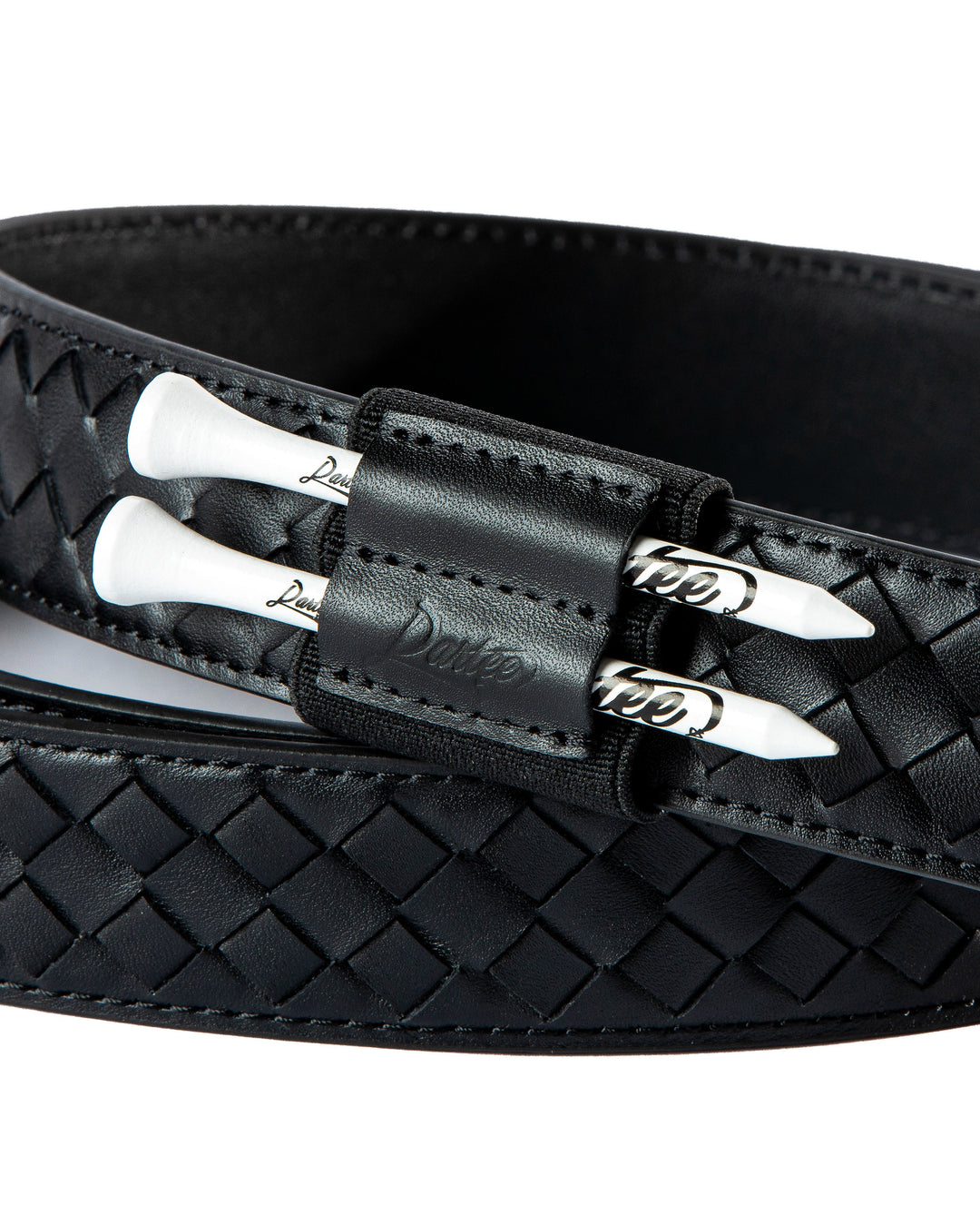 Black Braid Golf Belt