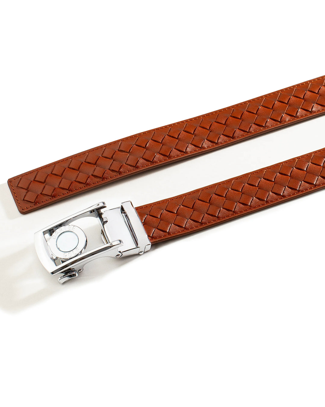 Brown Braid Golf Belt