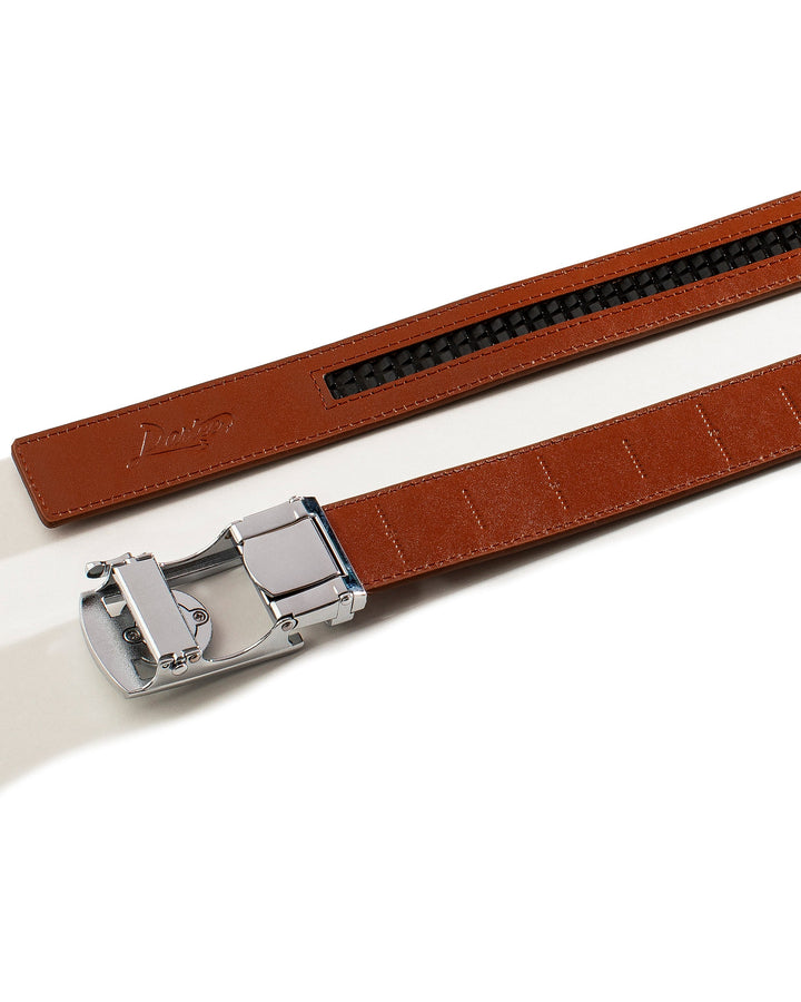 Brown Braid Golf Belt