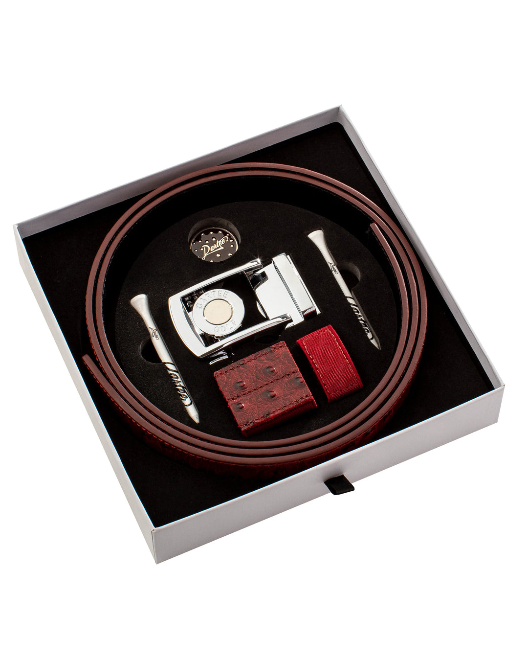 Crimson Dune Golf Belt