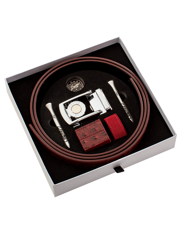 Crimson Dune Golf Belt