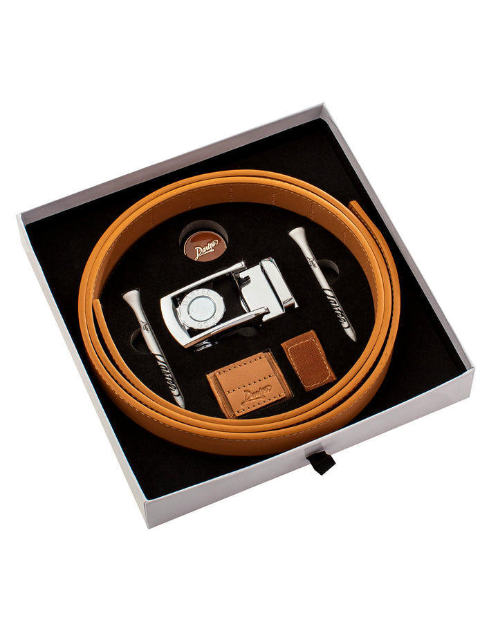 Desert Storm Tan Golf Belt