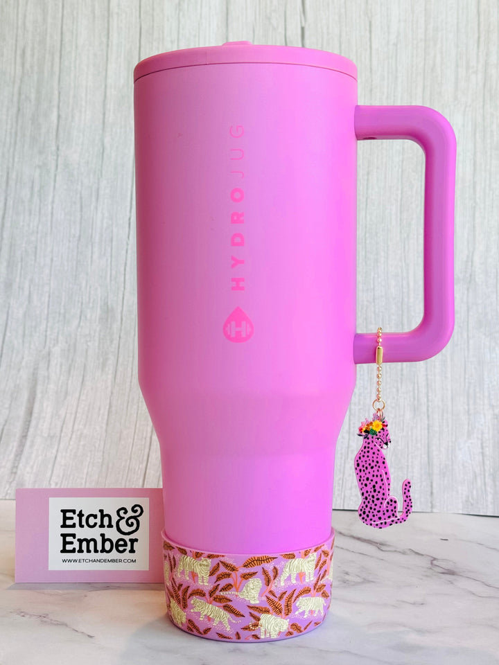 Jungle Cat Tumbler Boot -fits 20-40oz New!