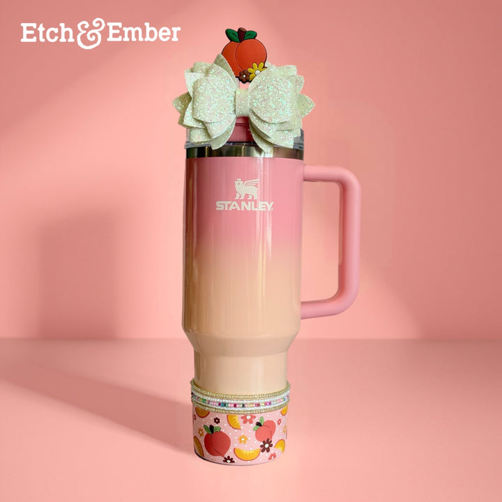 Sweet Peach Tumbler Boot -fits 20-40oz