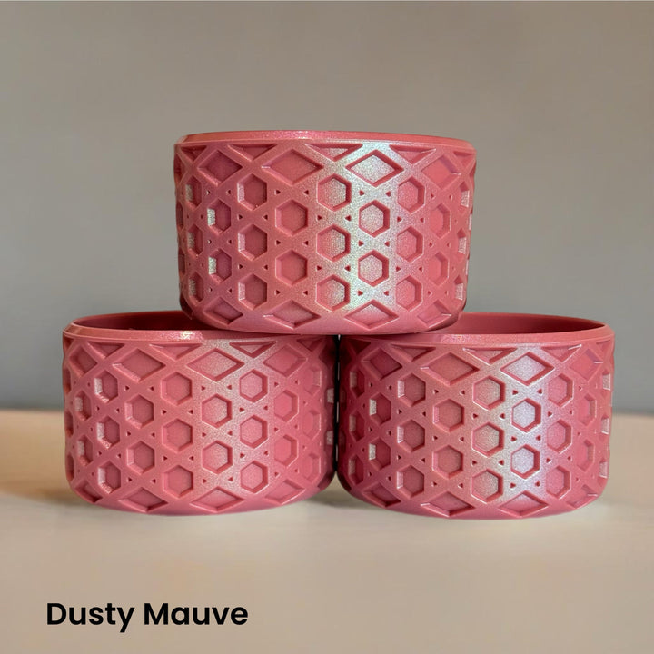Dusty Mauve WAFFLE Tumbler Boot -fits 20-40oz