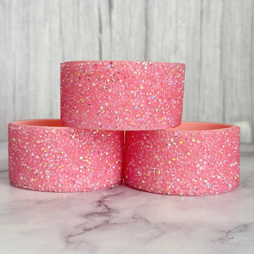 Pink Druzy BLING Tumbler Boot -fits 40oz New!