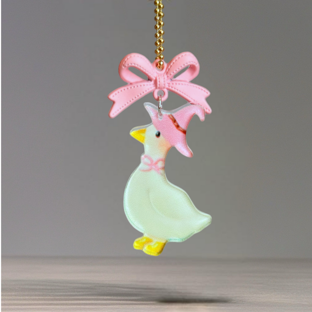 Witchy Waddle Goose Charm - Tumbler Handle Charm