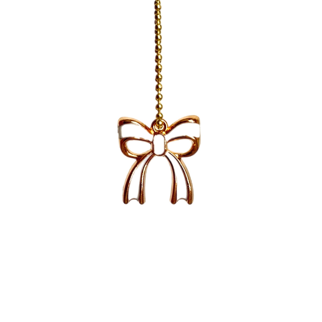DAINTY BOW Charm - Tumbler Handle Charm