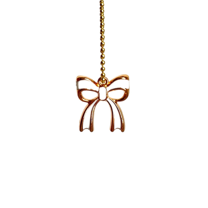 DAINTY BOW Charm - Tumbler Handle Charm