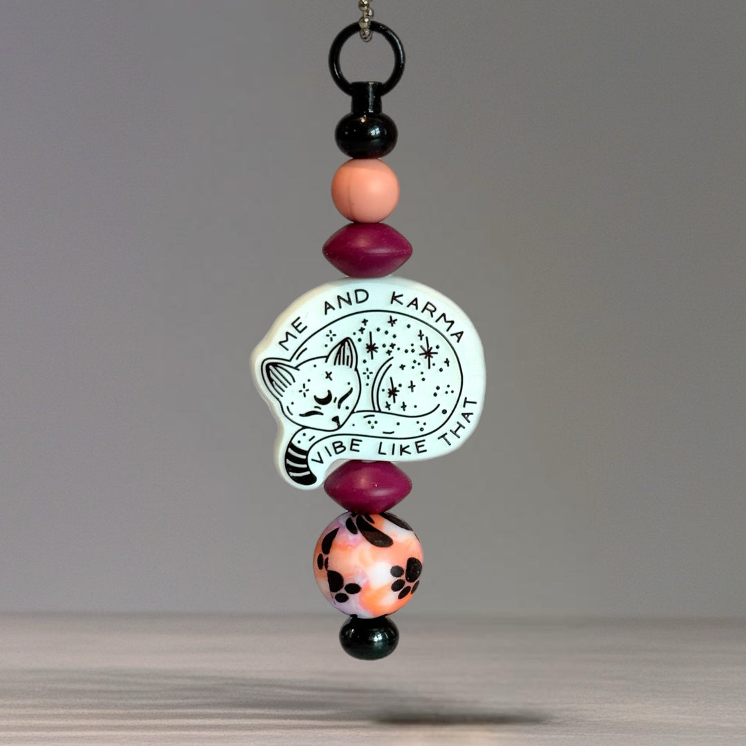 Me and Karma Bar Charm - Tumbler Handle Charm