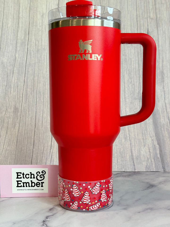 Christmas Cakes Tumbler Boot -fits 20-40oz New!