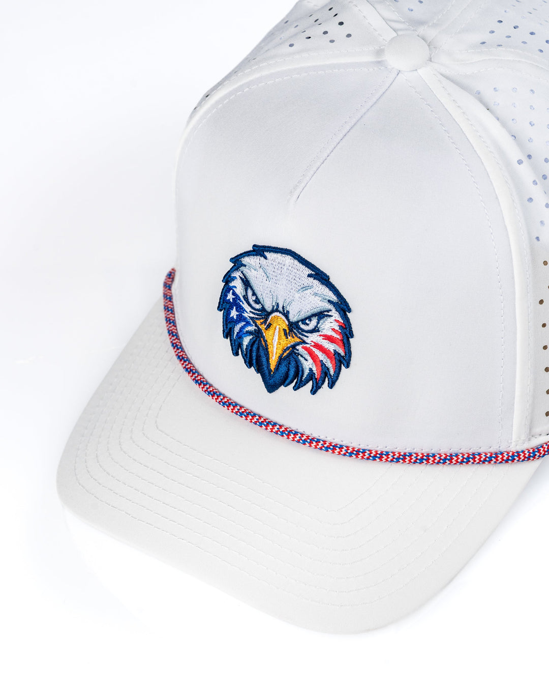 Perforated Rope Hat - Independence Eagle