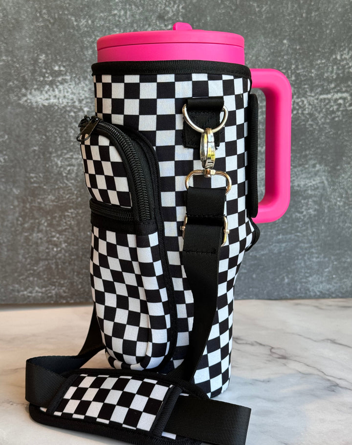 Protective Tumbler Sleeve with Sling-Neoprene