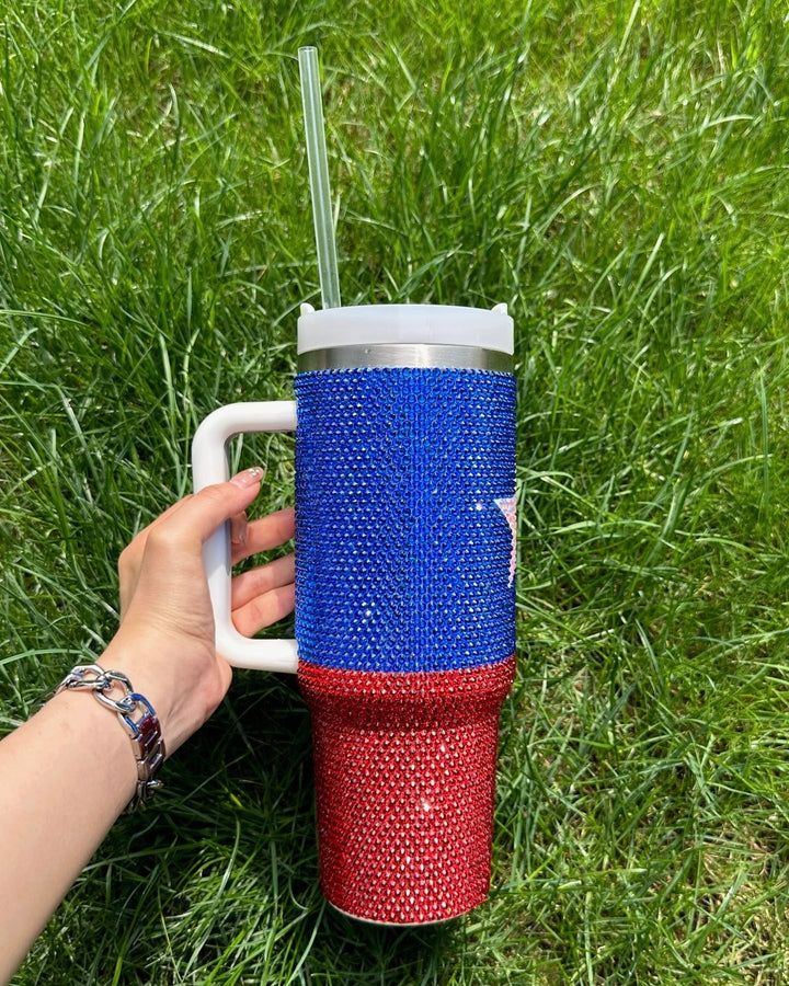 Pre-Order: 40 Oz. Crystal TEXAS Tumbler (Ships Approx. 7/15)