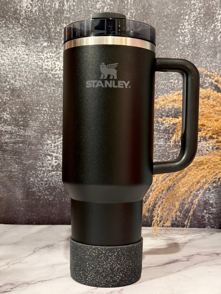 BLACK GLITTER Tumbler Boot -fits 20-40oz NEW!