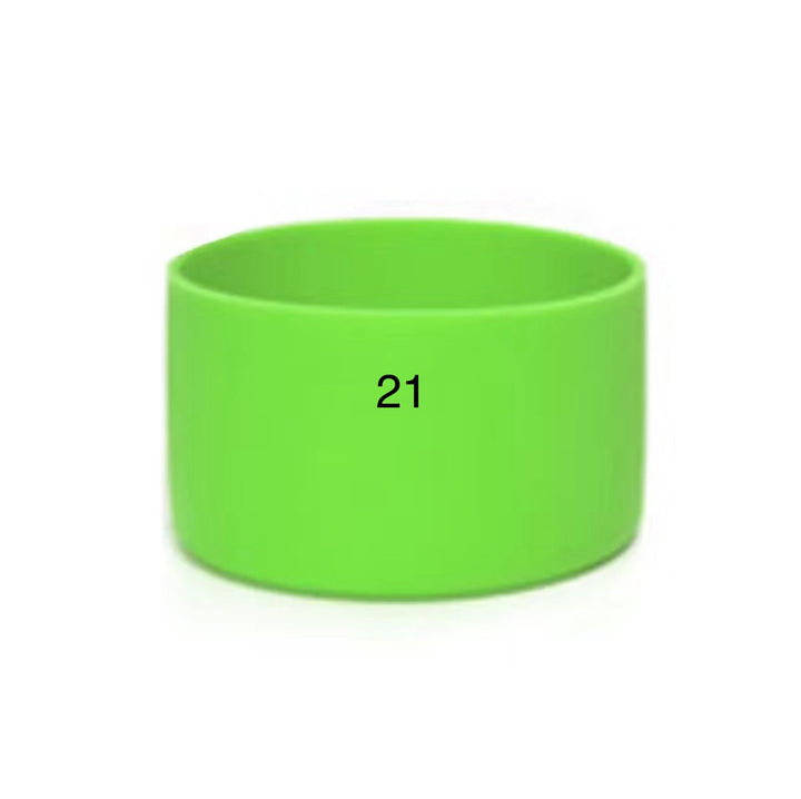 Colored Silicone rubber boot coaster for 30oz & 40oz style tumblers