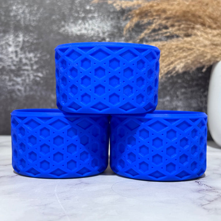 ROYAL BLUE WAFFLE Tumbler Boot -fits 20-40oz