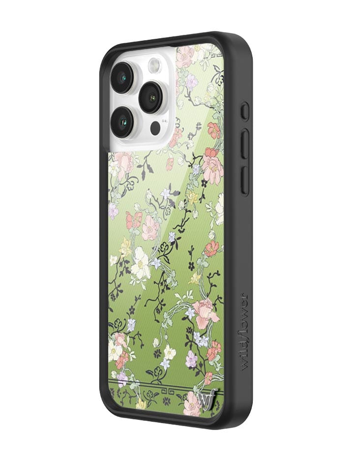 Gallery Girlie Green iPhone Case