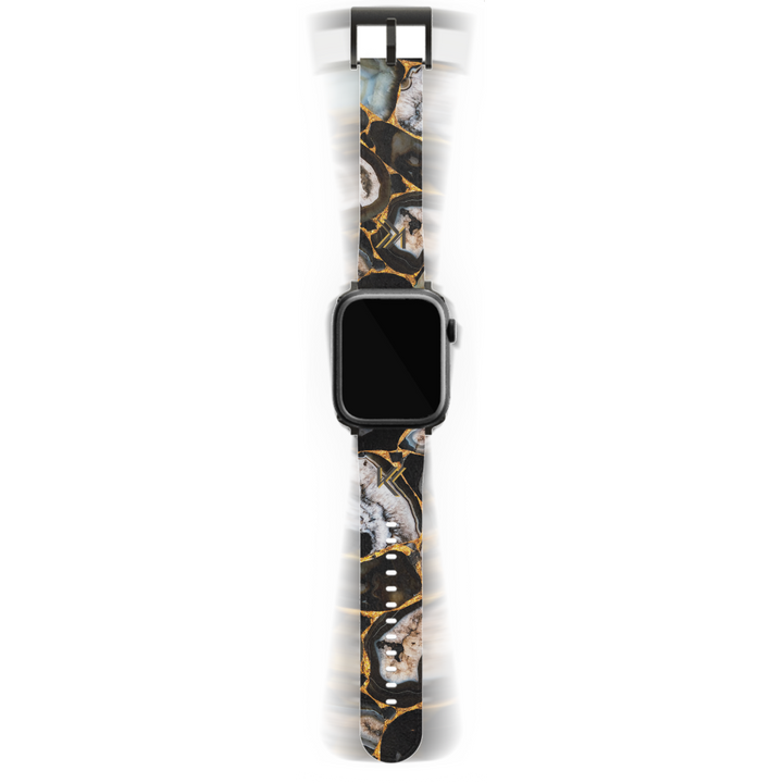 Gleaming Onyx Watch Band