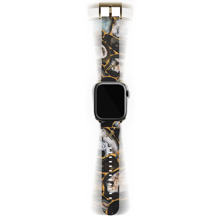 Gleaming Onyx Watch Band