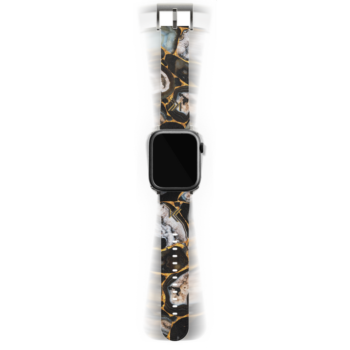 Gleaming Onyx Watch Band