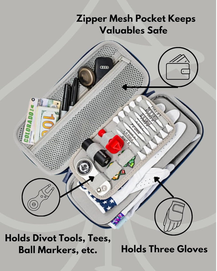 Glove & Accessory Caddie - Black