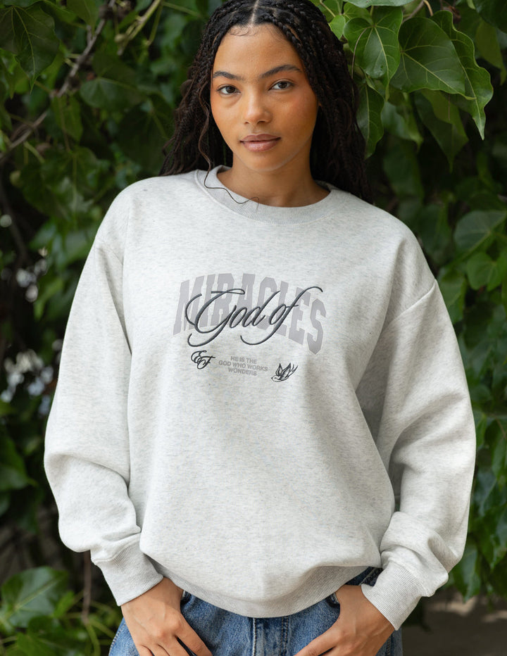God of Miracles Unisex Crewneck