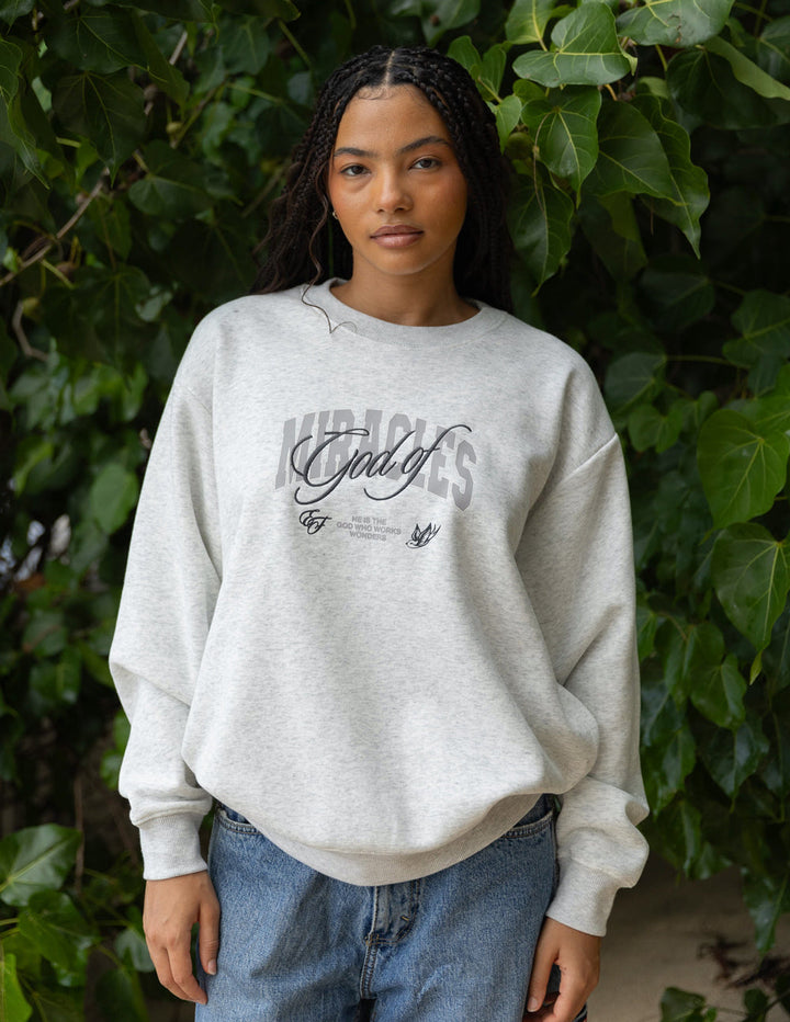 God of Miracles Unisex Crewneck
