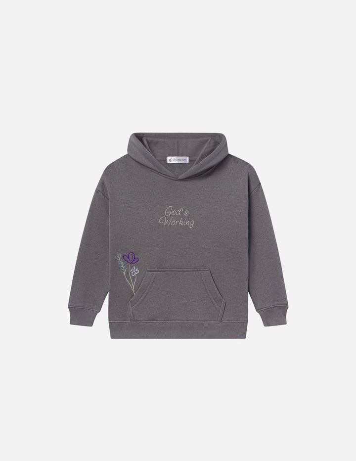 God's Still Working Kids Hoodie