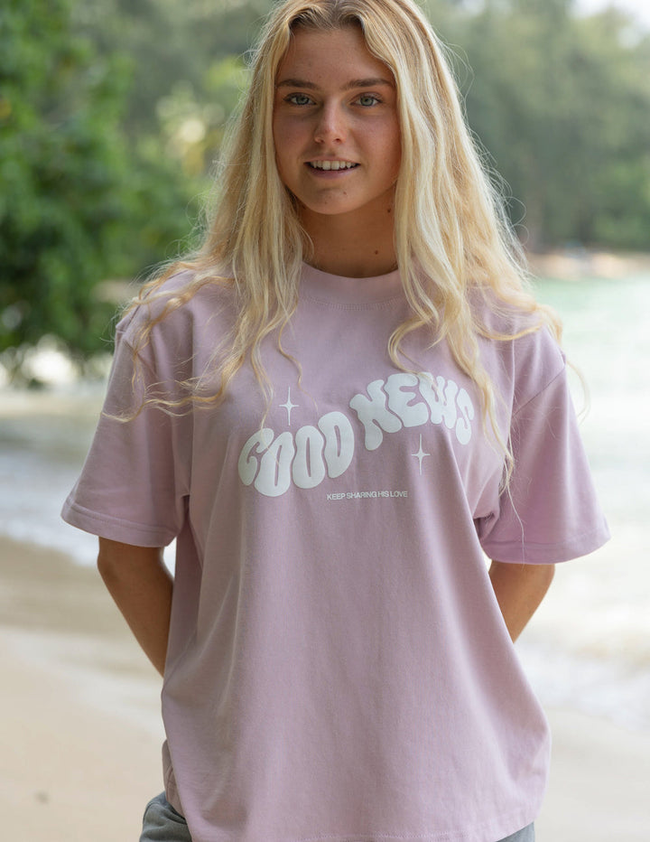 Good News Pink Unisex Tee