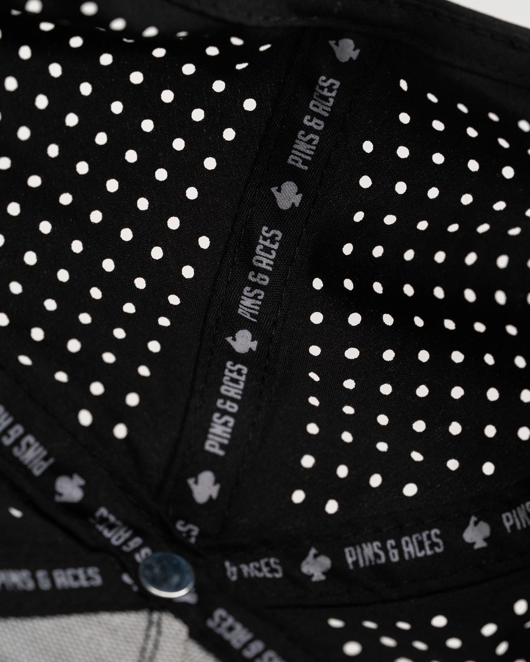 Thor's Hammer Black - Perforated Rope Hat