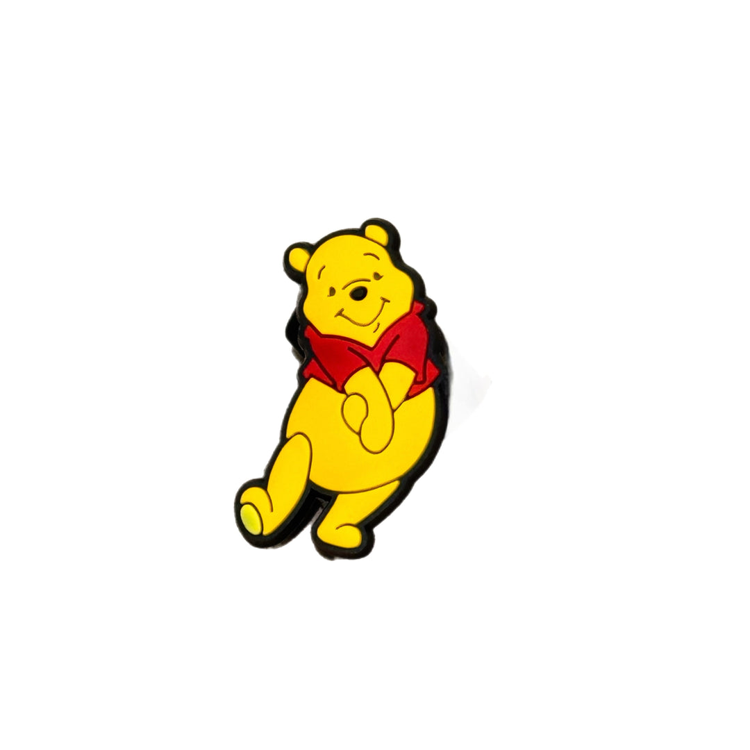 Bear and Friends Straw Topper - Yellow